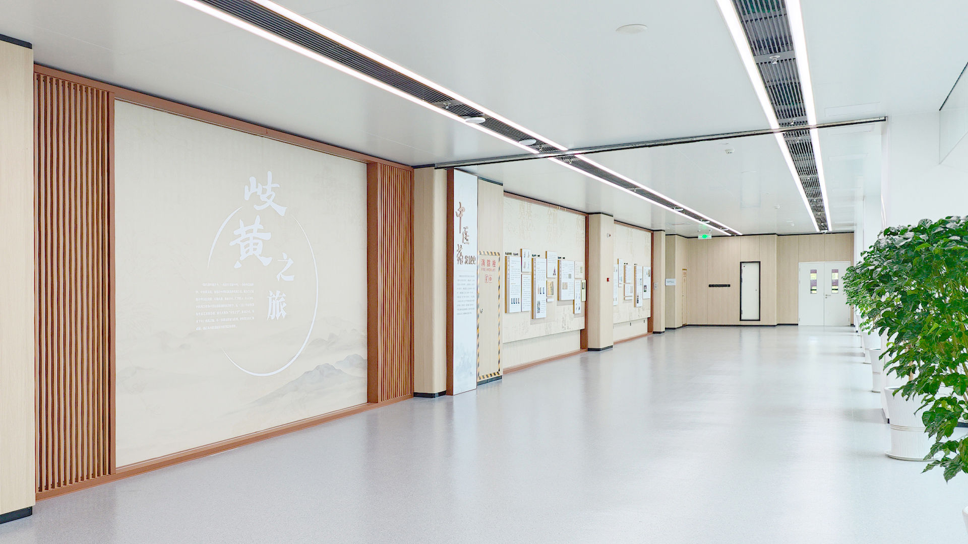天花吊顶 鸿星科技-优尼肯®德州市第二人民医院工程案例 应用实景