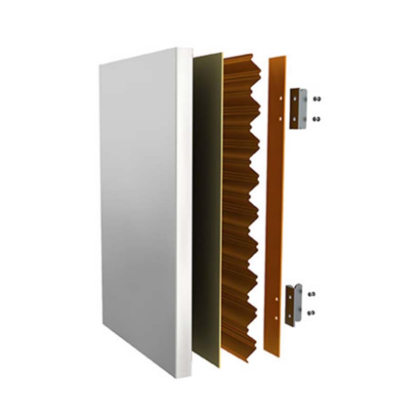 金属瓦楞复合墙体